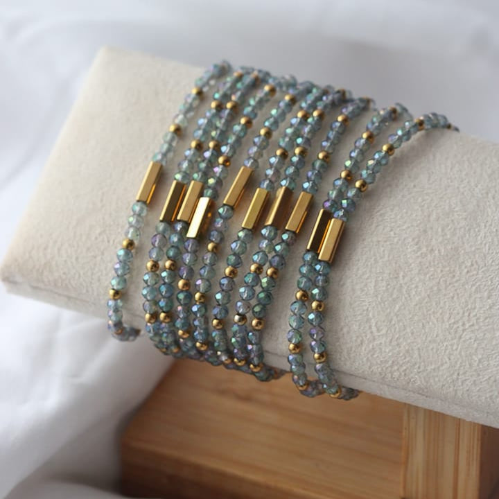 Kely Armband, Glaskristallen