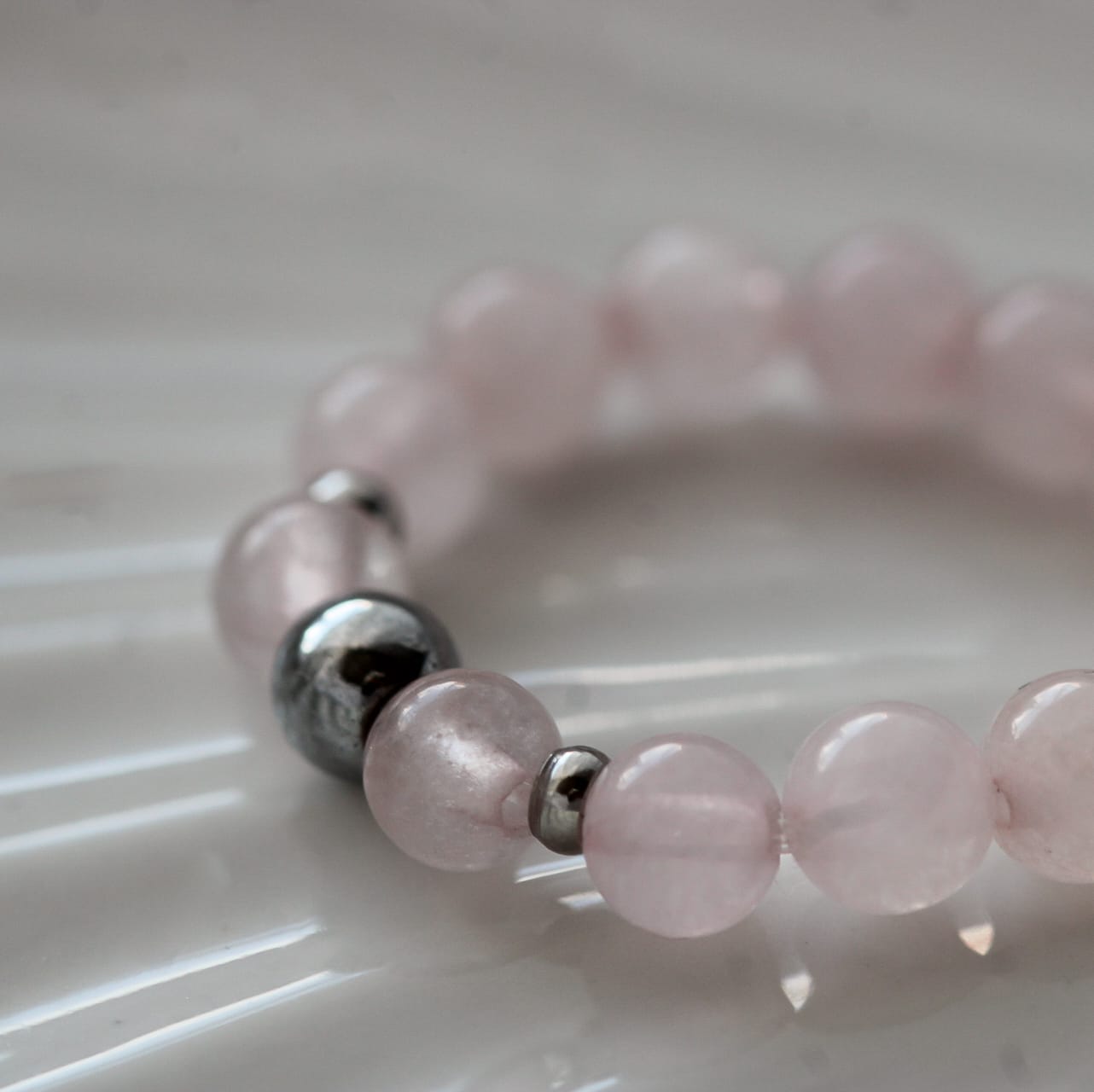 Siena Ring, Rosenquarz