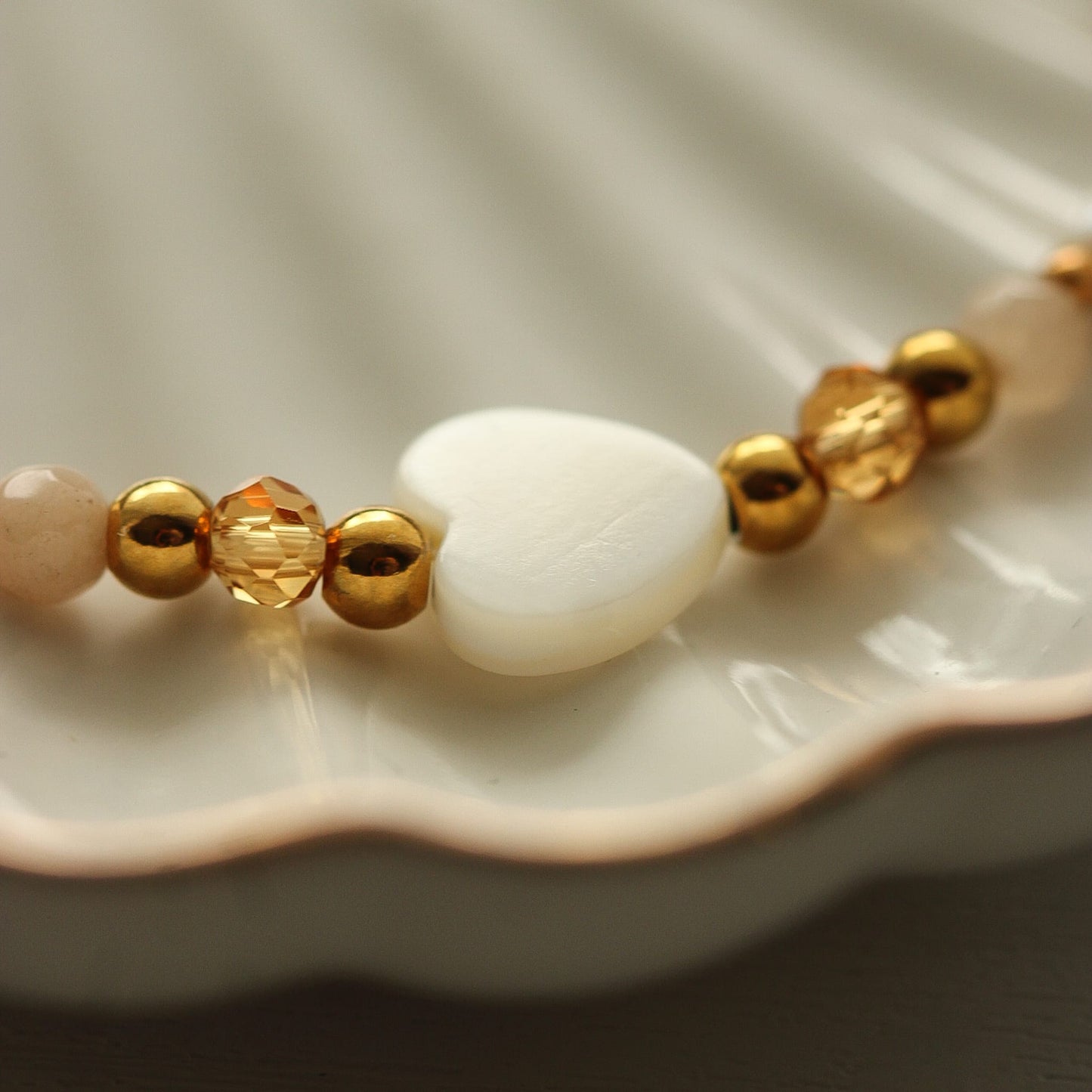 Honey Armband, Glaskristallen