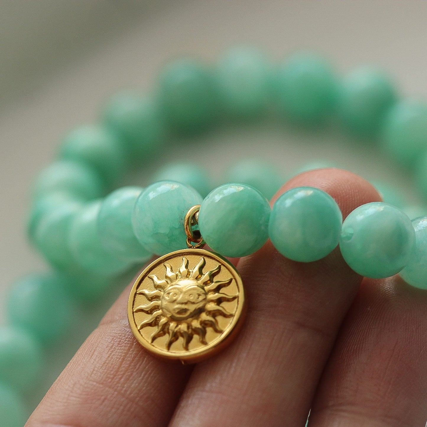 Kala Halskette, Jade mint