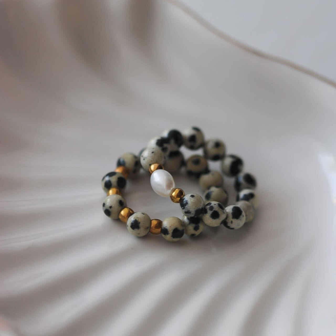 Gloria Ring, Dalmatiner Jaspis