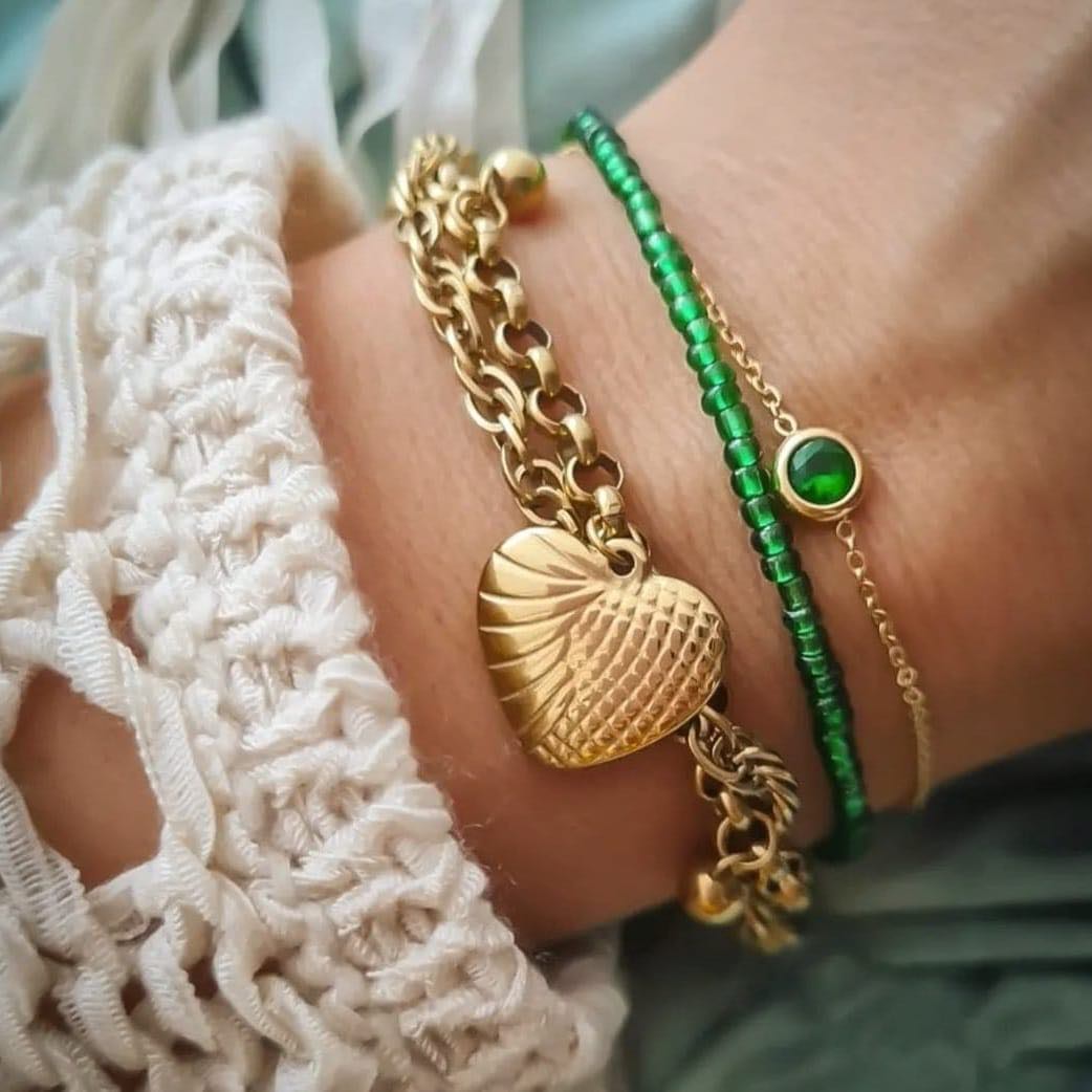 Chiara Armband, Edelstahl