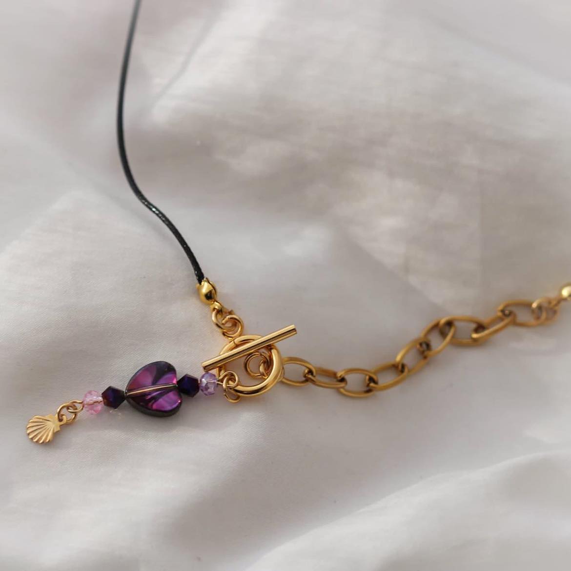 Crazy Love Vergoldete Halskette