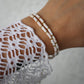 Dunia Armband, vergoldeter Edelstahl