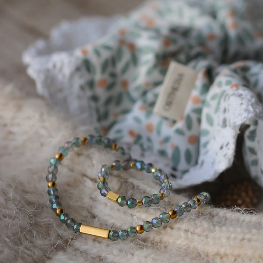 Kely Armband, Glaskristallen