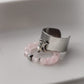 Siena Ring, Rosenquarz