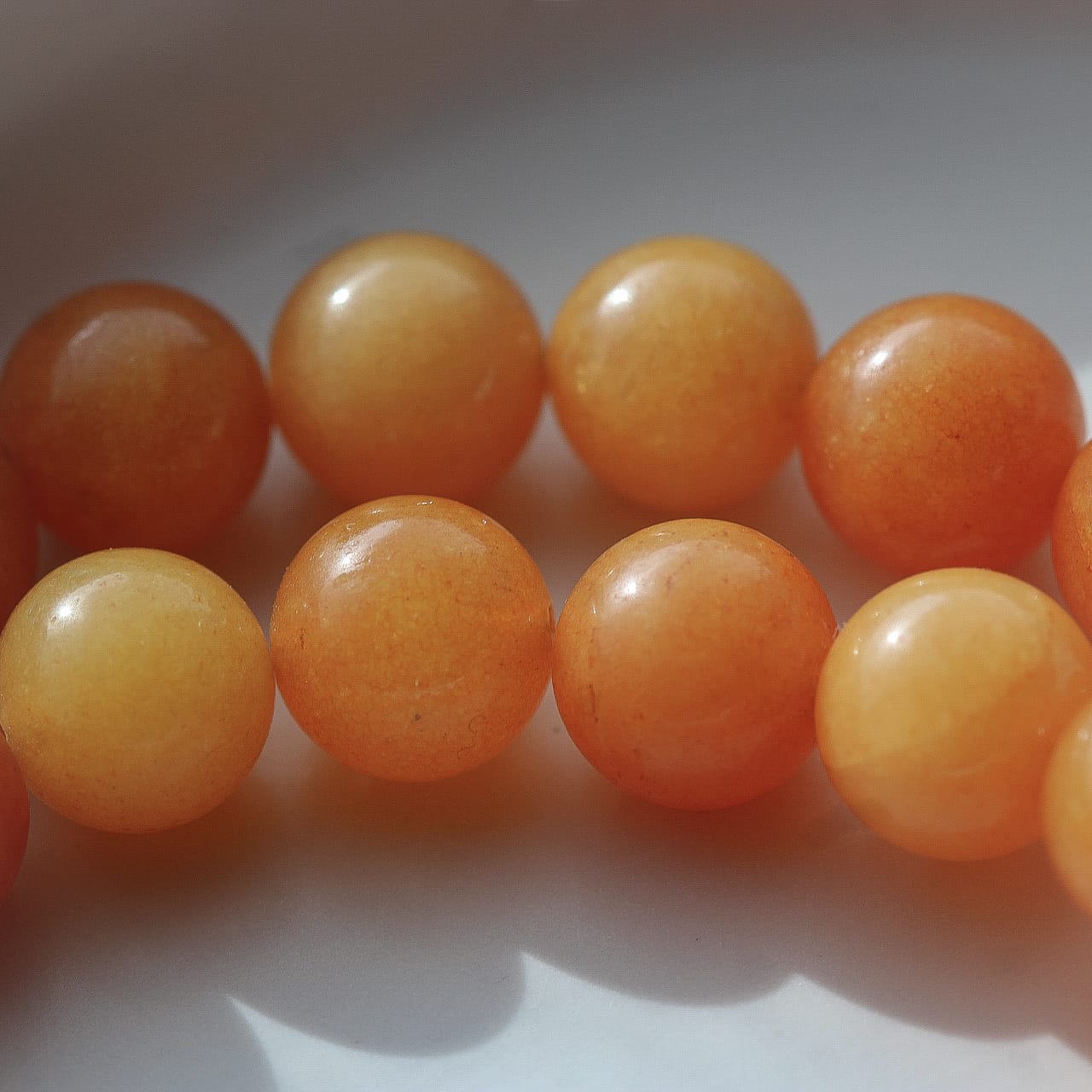 Kala Halskette, Jade orange
