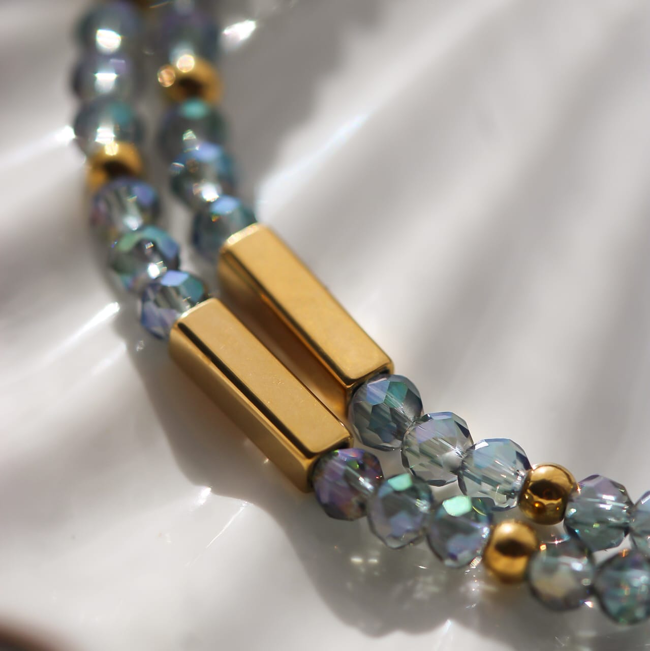 Kely Armband, Glaskristallen