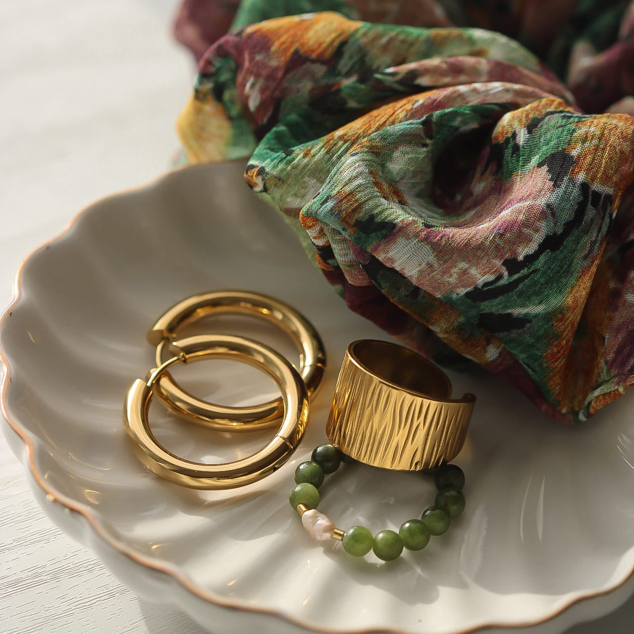 Olia Ring, Jade