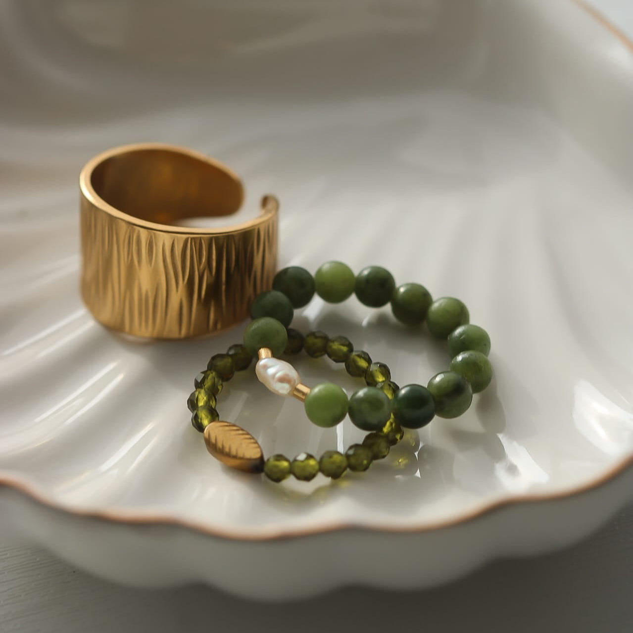 Olia Ring, Jade