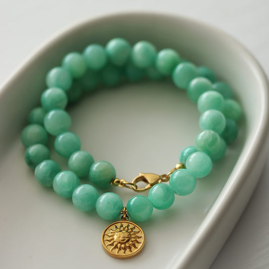 Kala Halskette, Jade mint