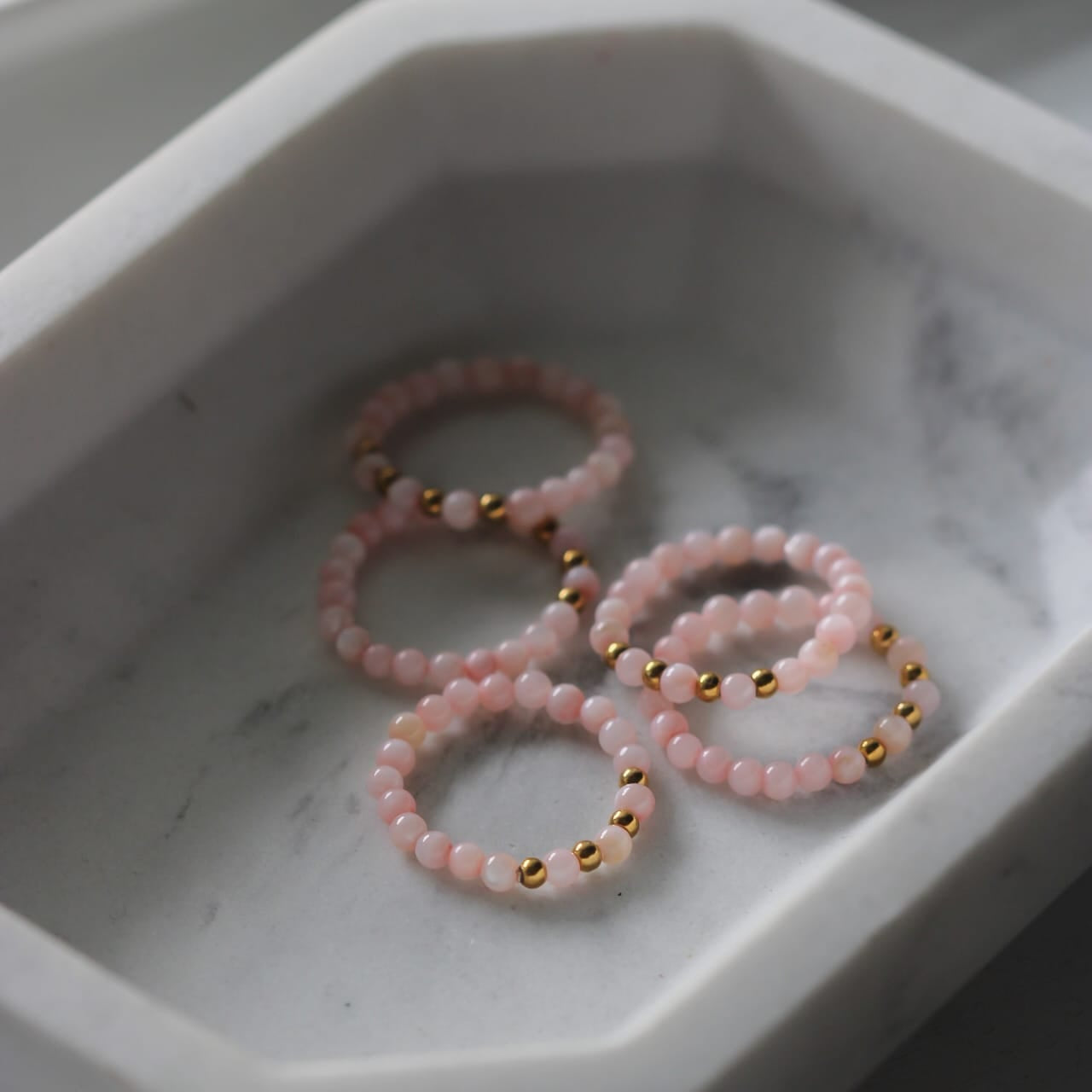 Orfelia Ring, Perlmutt