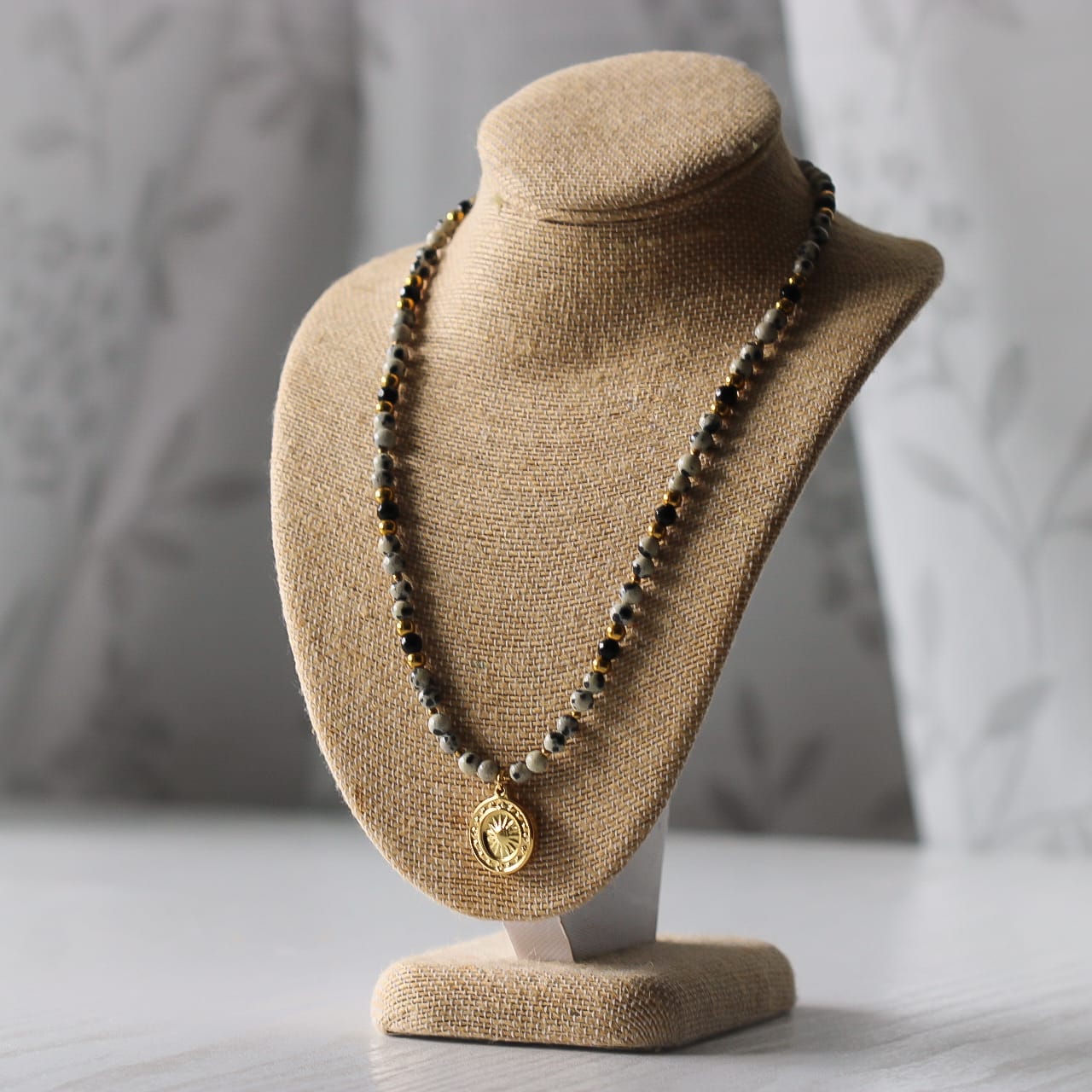 Gaja Halskette, Dalmatiner Jaspis