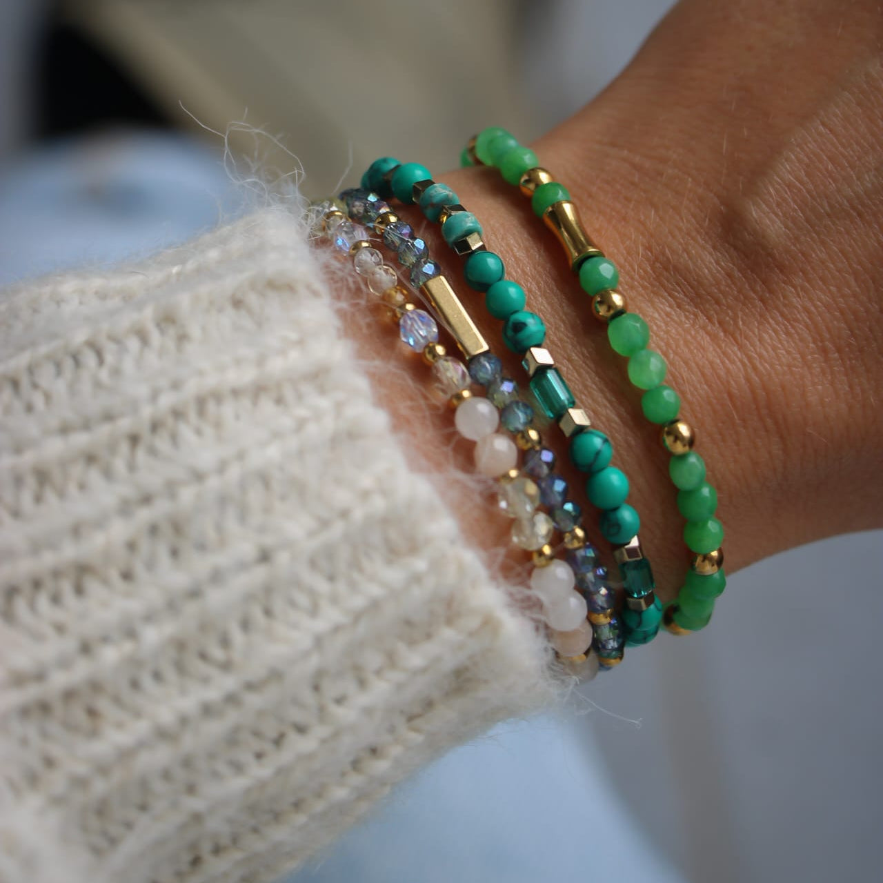 Gini Armband, Türkis