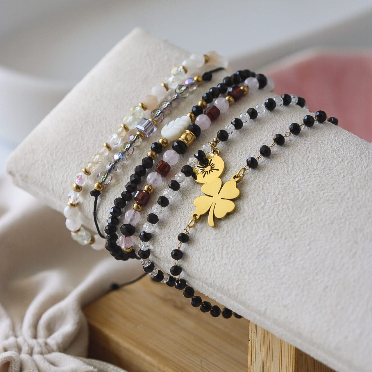 Klea Armband, Glaskristalle