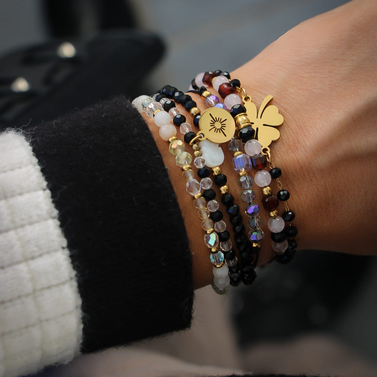 Klea Armband, Glaskristalle