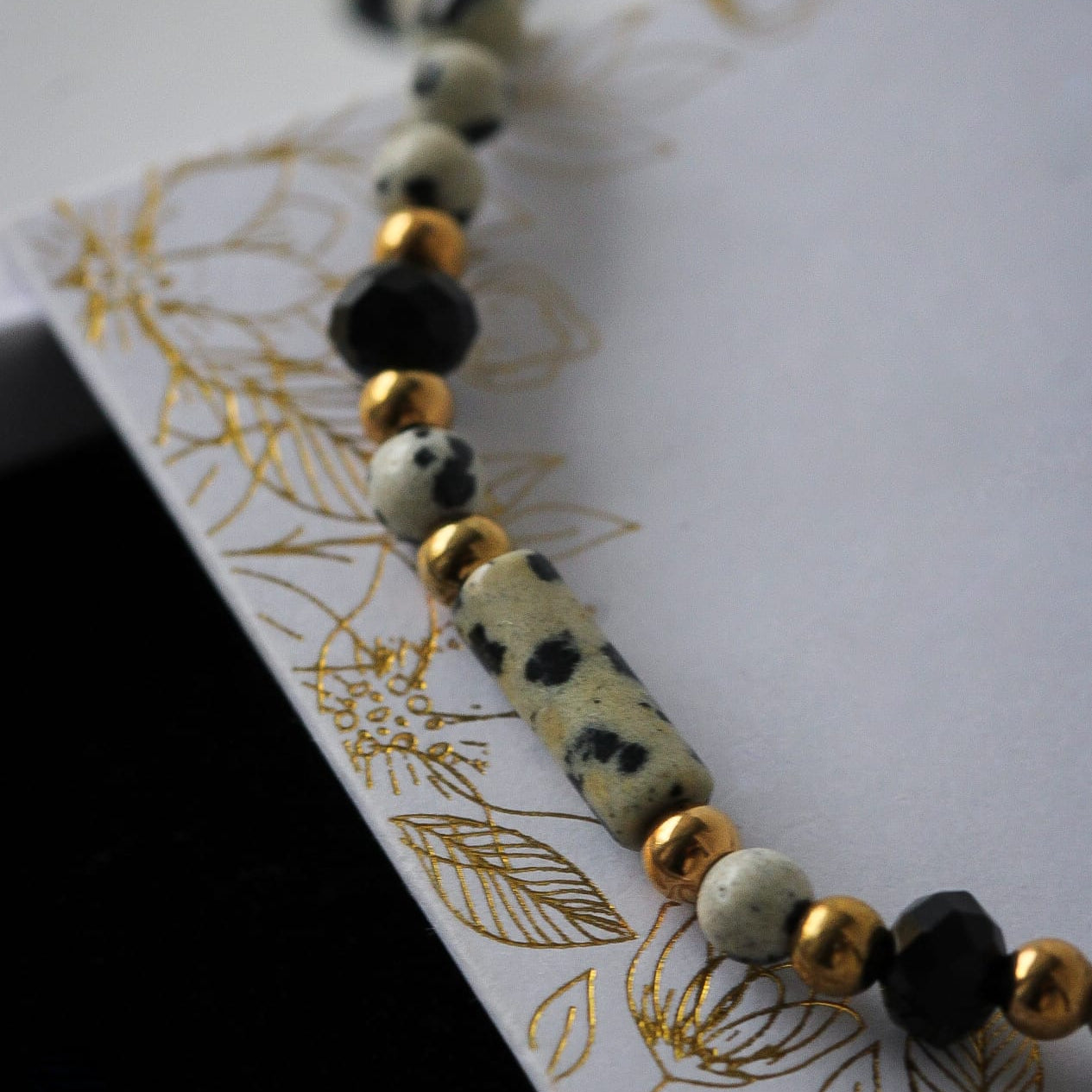 Kaja Halskette, Dalmatiner Jaspis