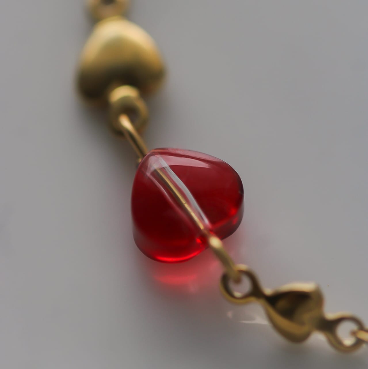 Amore Armband, vergoldeter Edelstahl