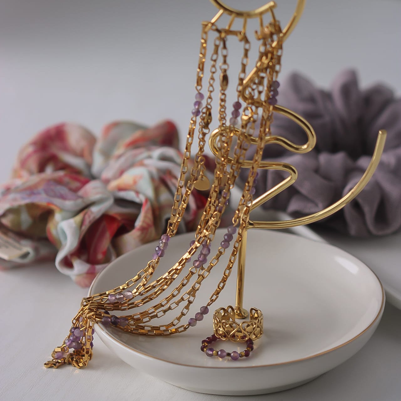 Helena Halskette, Amethyst