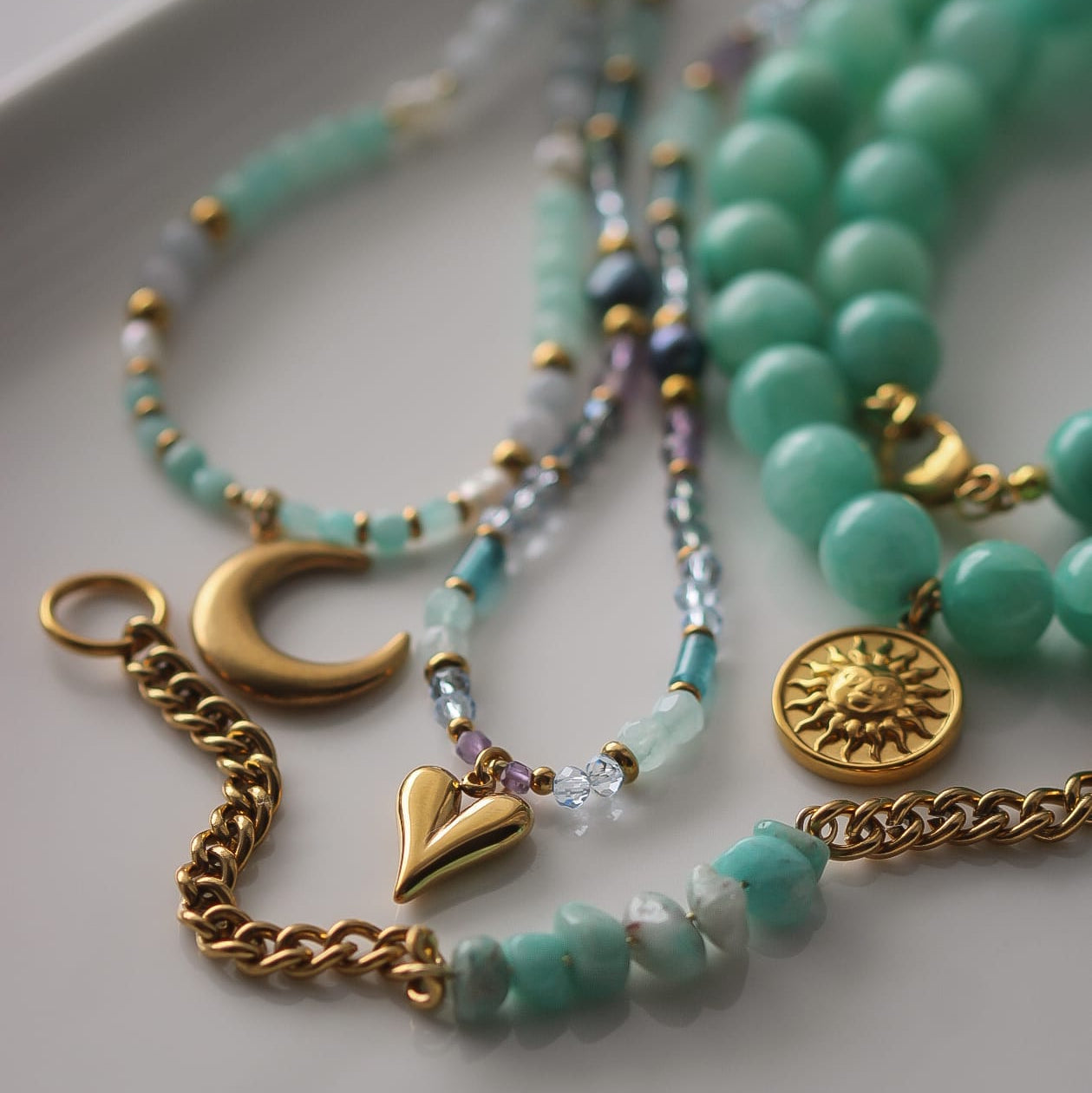 Astoria Armband, Amazonit