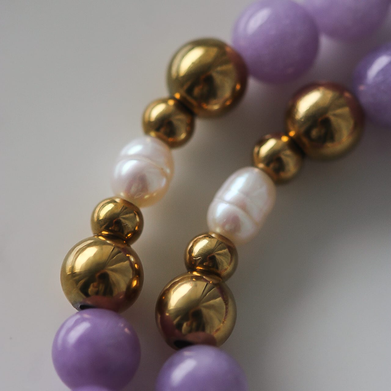 Rachel Halskette, Lepidolith