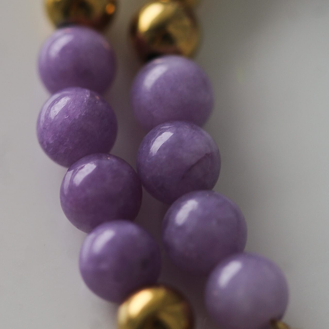 Rachel Halskette, Lepidolith