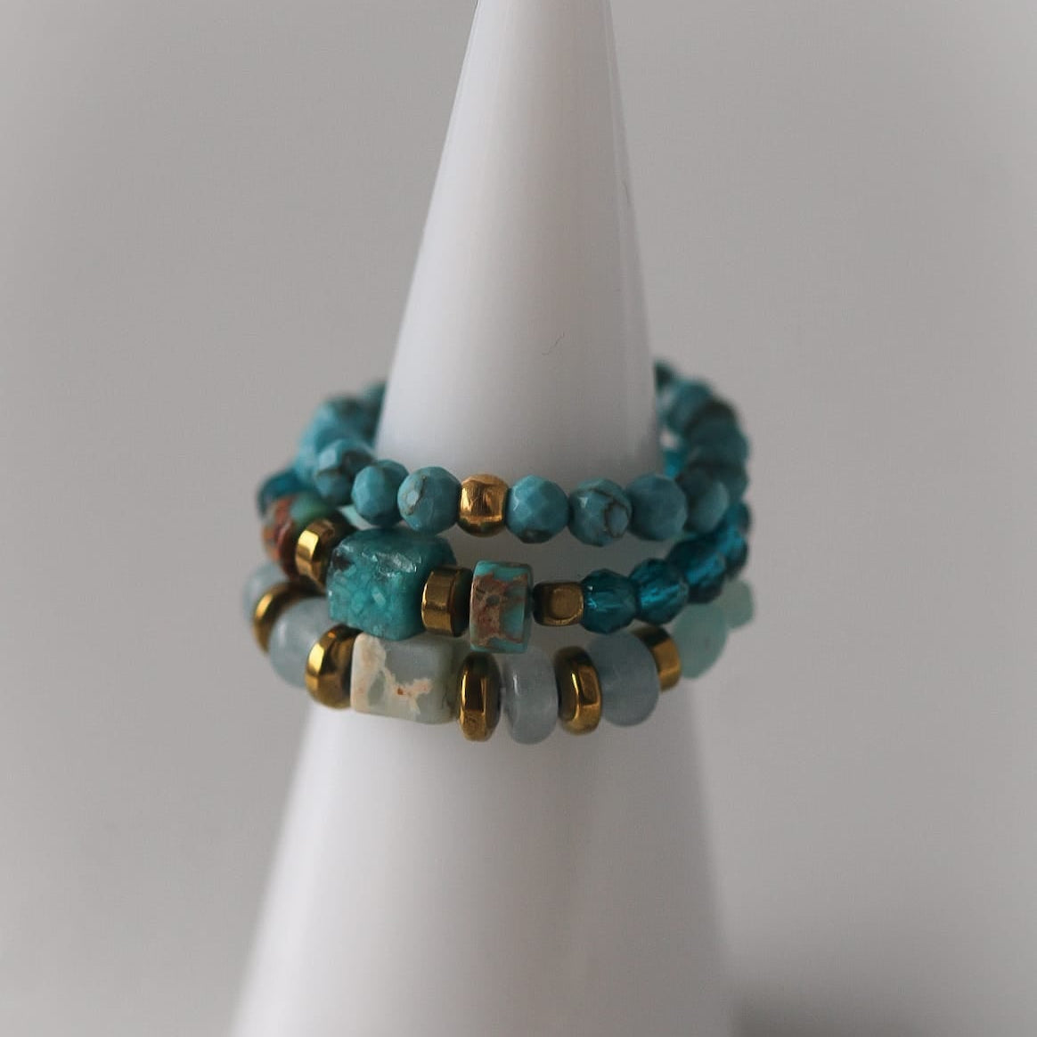 Andora Ring, Türkis