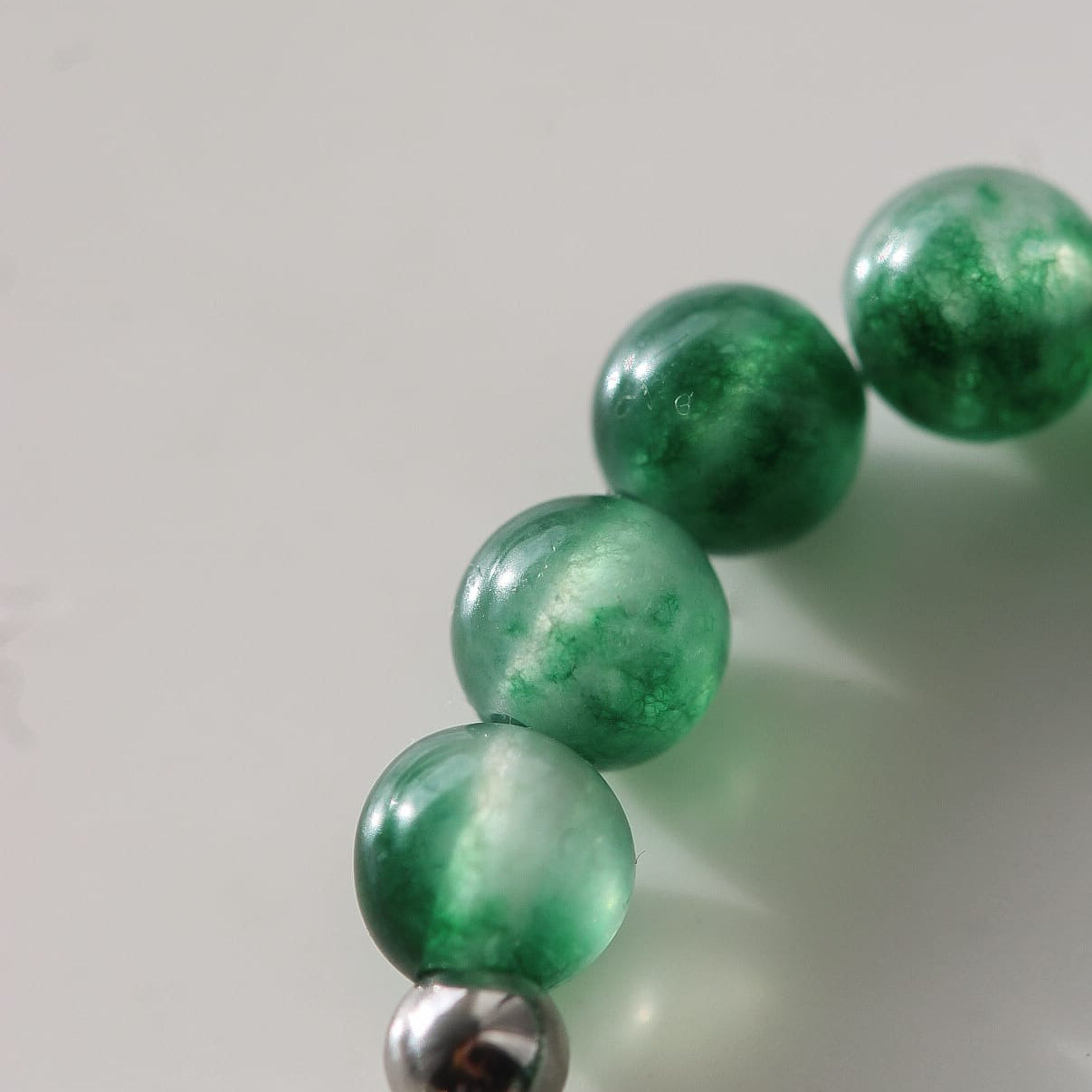 Aurelia Ring, grüner Achat