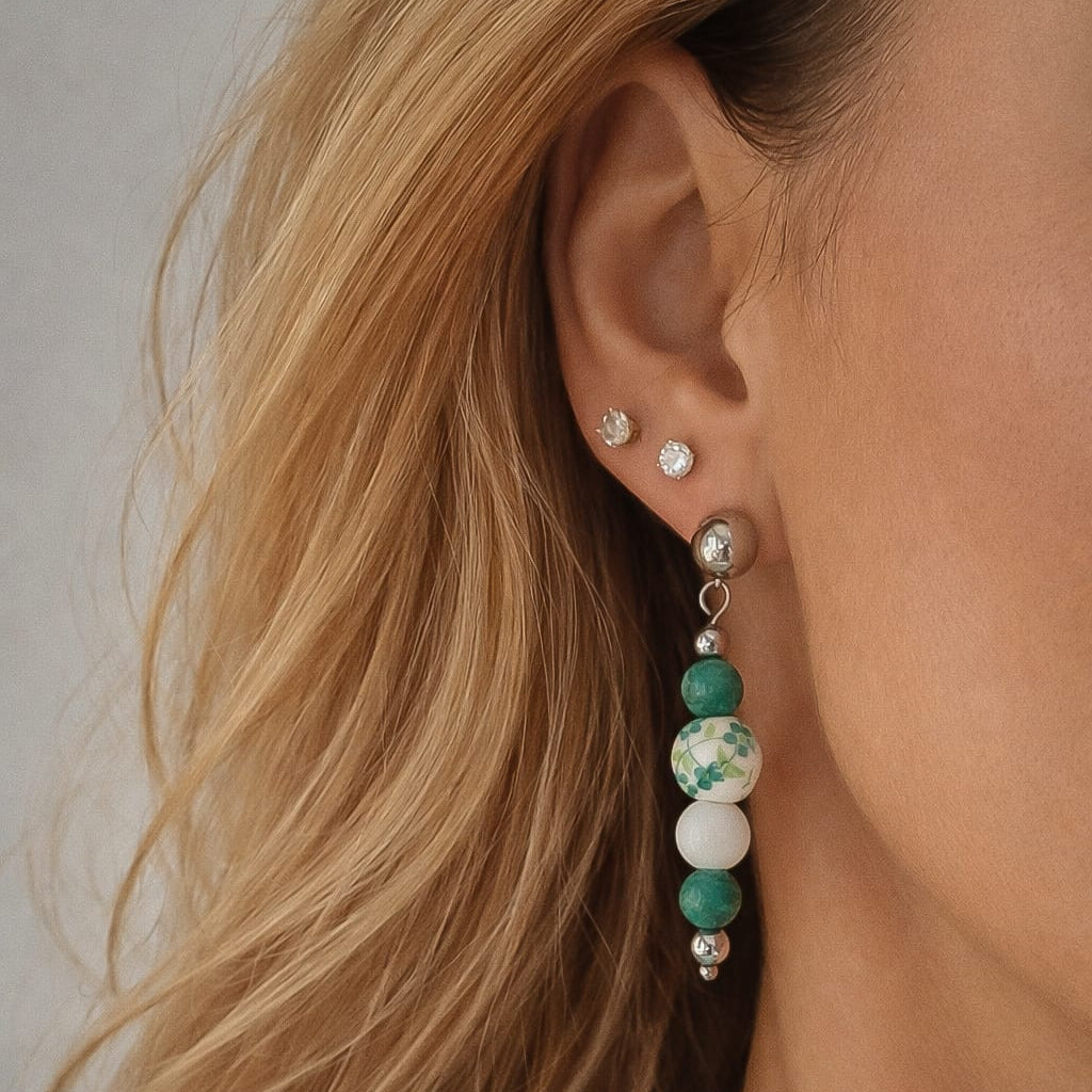 Elvira Ohrringe, Türkis