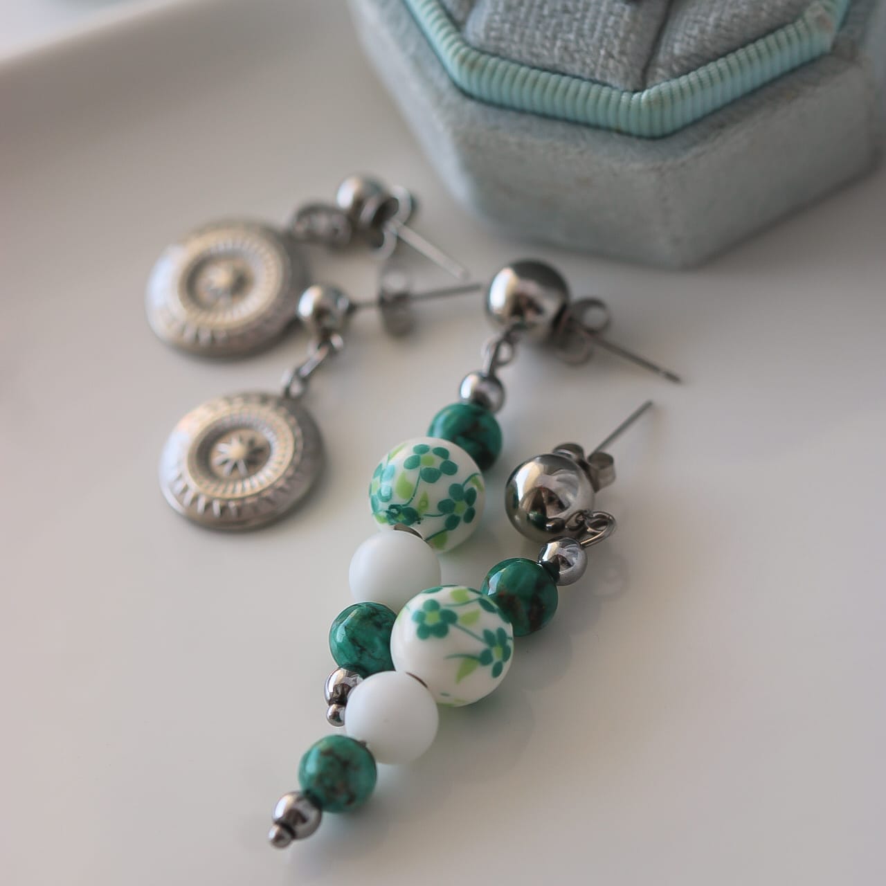 Elvira Ohrringe, Türkis