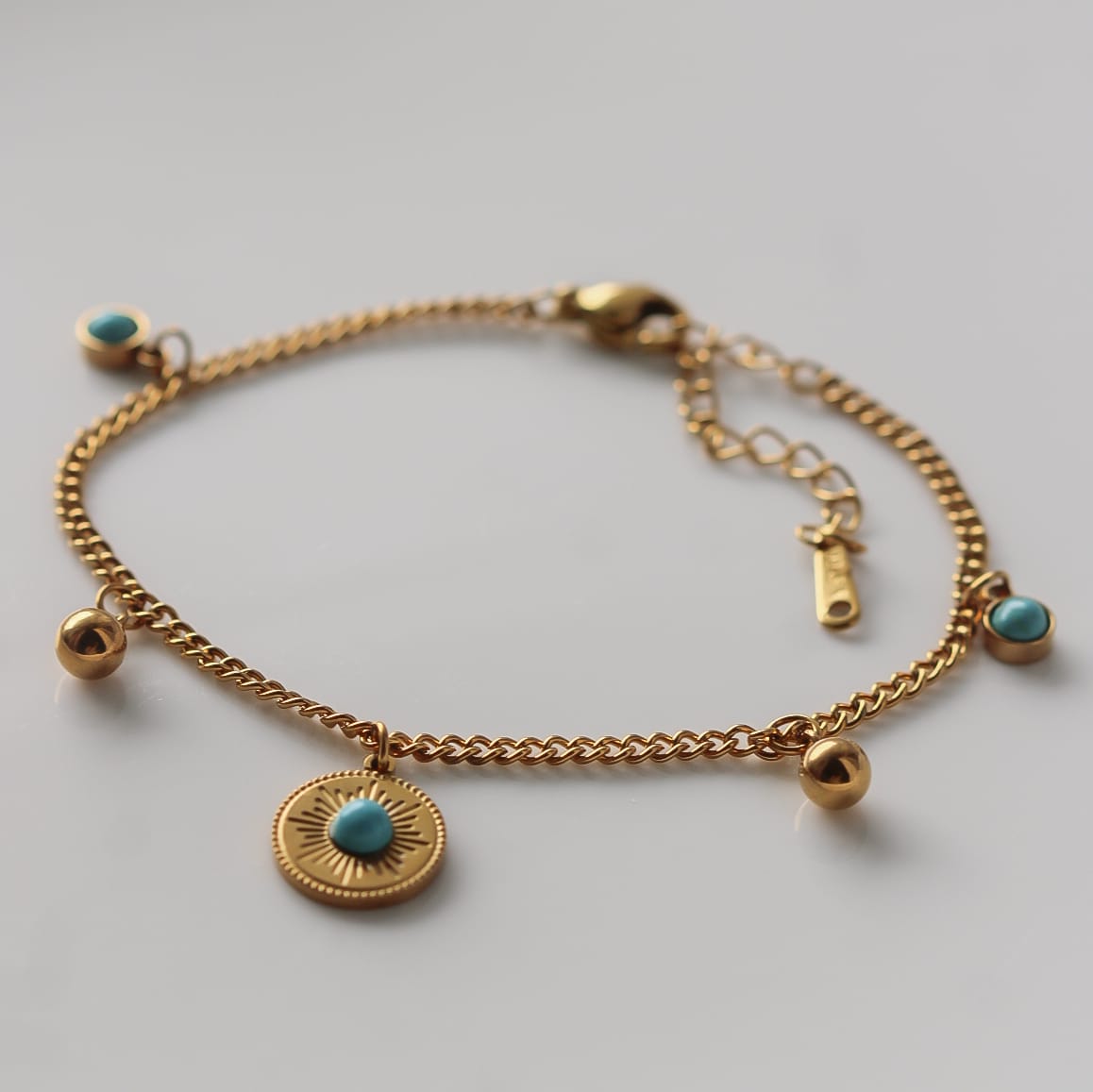 Alana Armband, Türkis