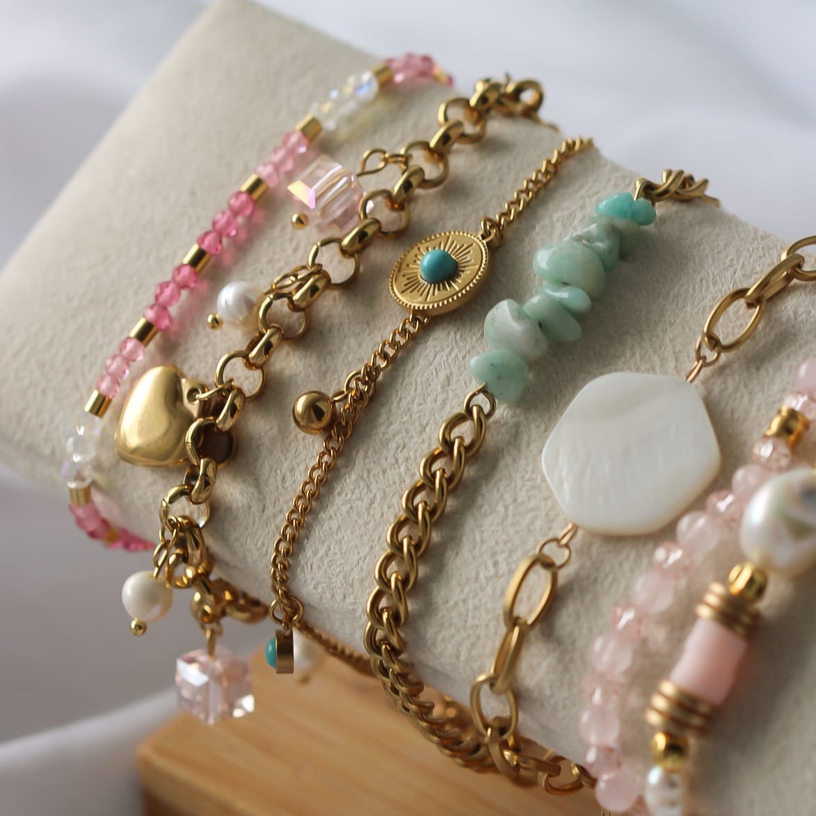 Alana Armband, Türkis