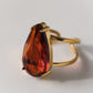 Kornelia Ring, vergoldeter Edelstahl