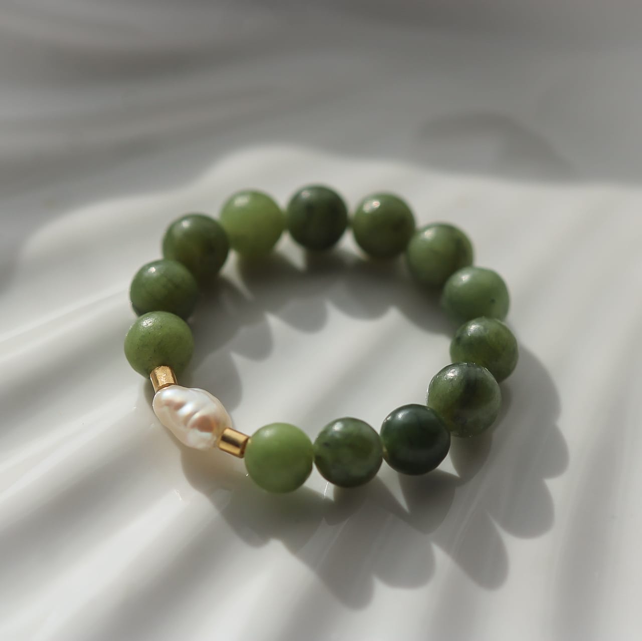Olia Ring, Jade
