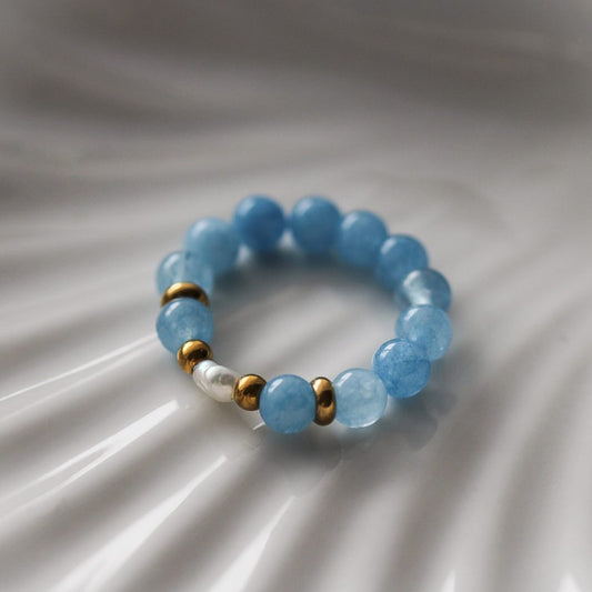 Aurora Ring, Aquamarin