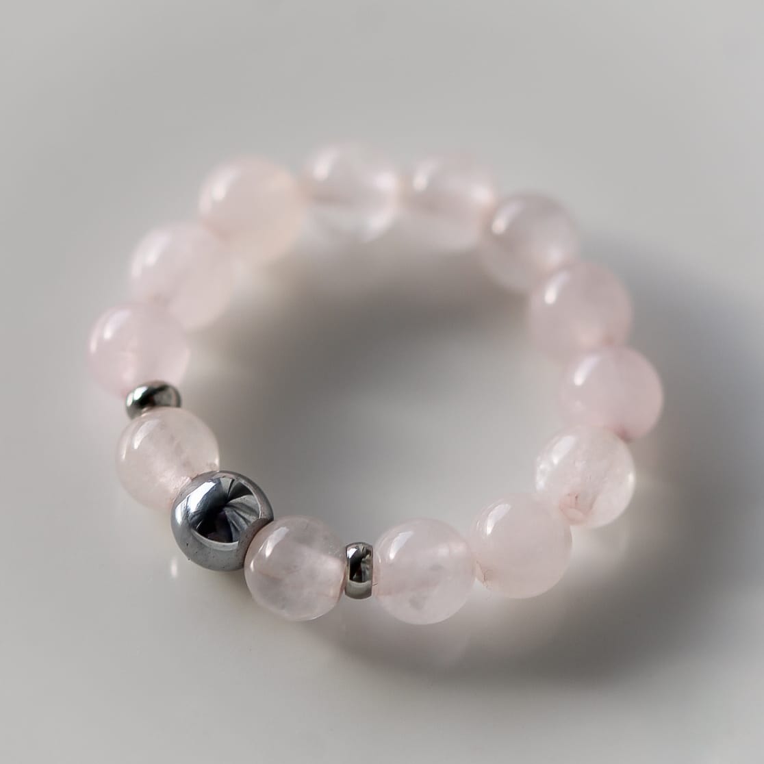 Siena Ring, Rosenquarz