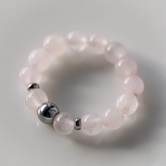 Siena Ring, Rosenquarz