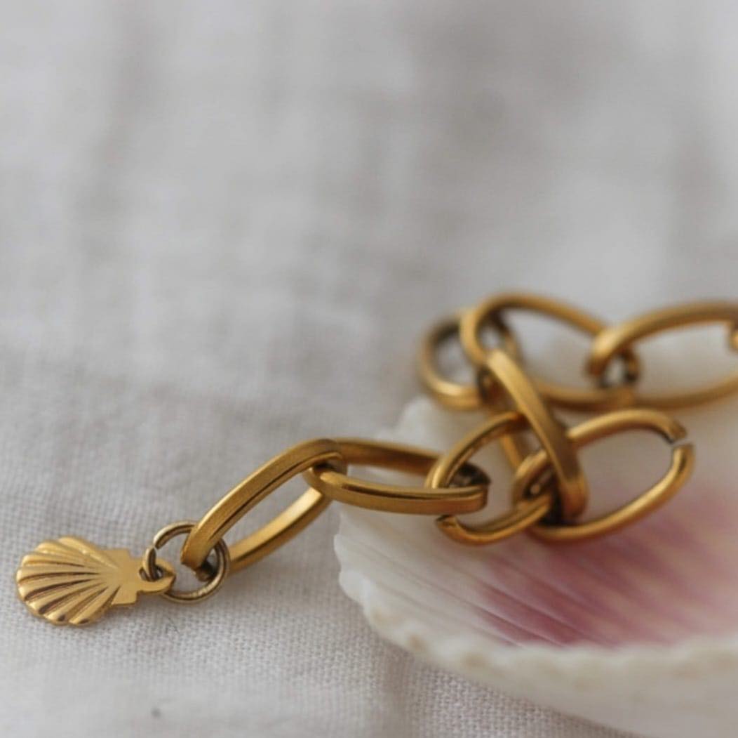 Arielle Vergoldete Armband mit Perlmutt