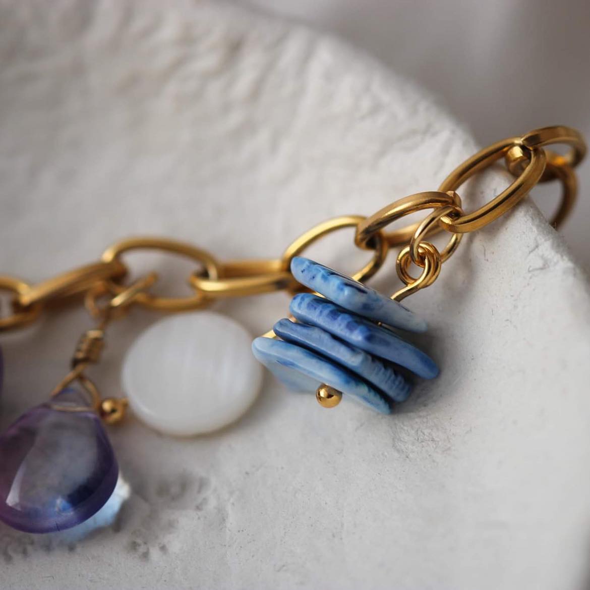 Teddy Armband mit Anhängern