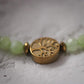 Lebensbaum Armband aus Jade und Hämatit Steinen