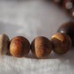 Terra Armband, Edelsteine und Holz