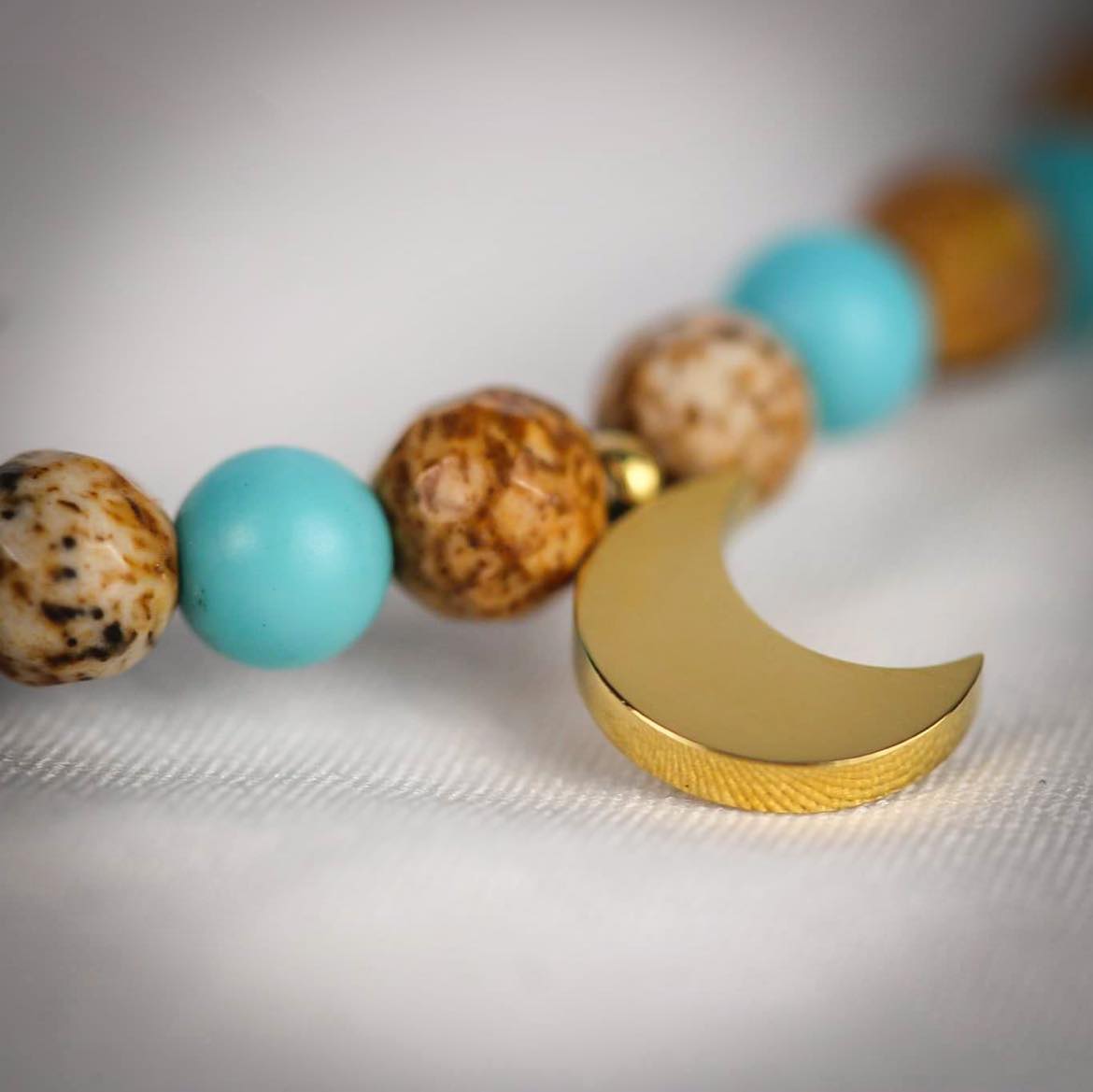 Laguna Armband aus Türkis und Jaspis