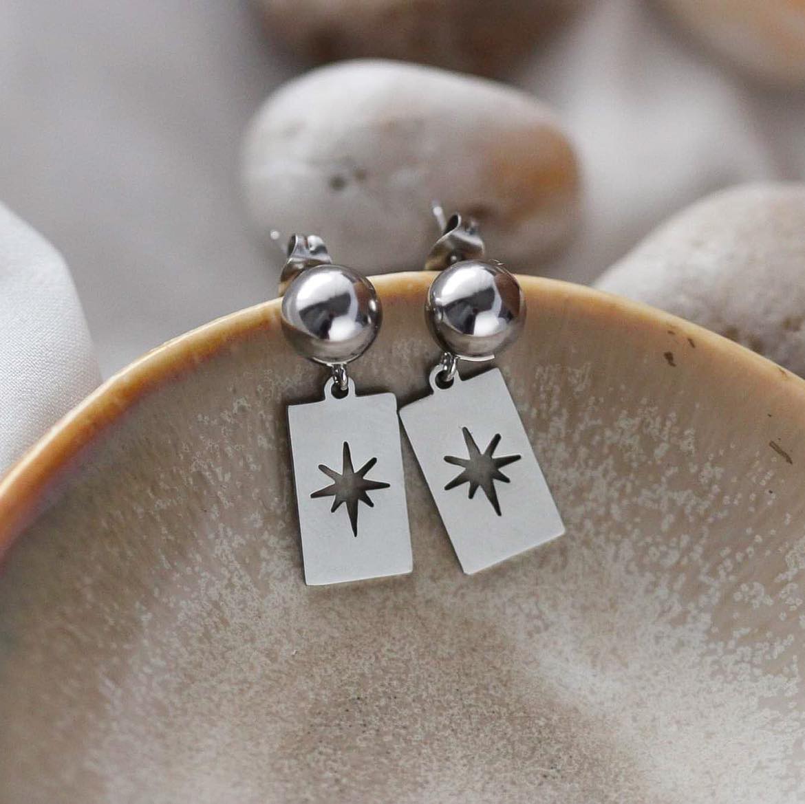 Sephina Ohrringe aus Edelstahl